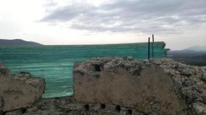 Χτίσιμο πύργου με γυαλί 10 χιλ στο Γεράκι Λακωνίας